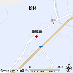 福島県二本松市西新殿松林22周辺の地図