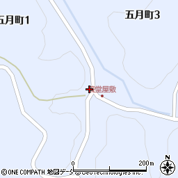 福島県二本松市五月町1丁目97周辺の地図
