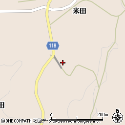 福島県二本松市成田寺ノ前周辺の地図