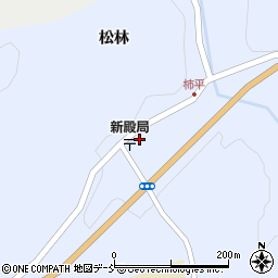 福島県二本松市西新殿松林21周辺の地図