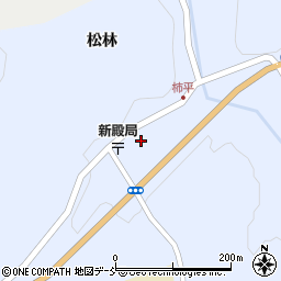 福島県二本松市西新殿松林18周辺の地図