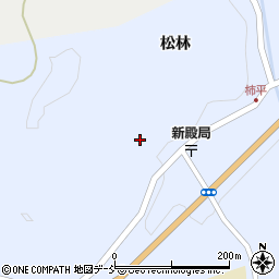 福島県二本松市西新殿松林46周辺の地図