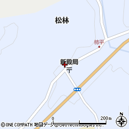 福島県二本松市西新殿松林17周辺の地図