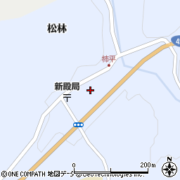 福島県二本松市西新殿松林8周辺の地図