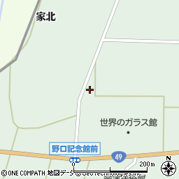 福島県耶麻郡猪苗代町三ツ和寺東周辺の地図