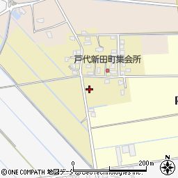 新潟県見附市戸代新田町14周辺の地図