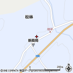 福島県二本松市西新殿松林14周辺の地図