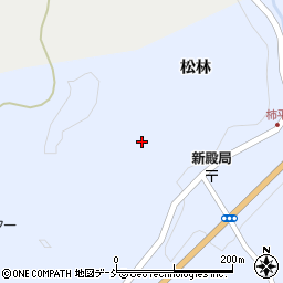 福島県二本松市西新殿松林64周辺の地図
