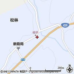福島県二本松市西新殿松林4周辺の地図