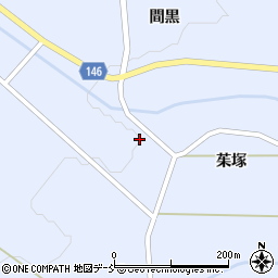 福島県大玉村（安達郡）玉井（稲場）周辺の地図