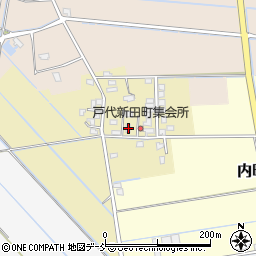 新潟県見附市戸代新田町108周辺の地図