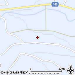 福島県安達郡大玉村玉井稲荷郷周辺の地図