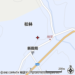 福島県二本松市西新殿松林11周辺の地図