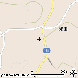福島県二本松市成田寺ノ前17周辺の地図