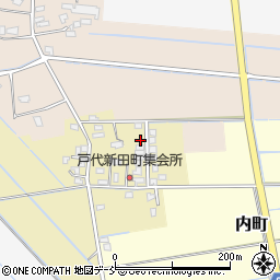 新潟県見附市戸代新田町101周辺の地図