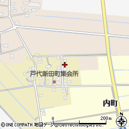 新潟県見附市戸代新田町194周辺の地図