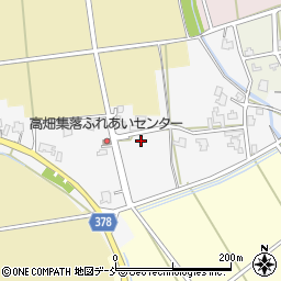 新潟県長岡市中之島高畑周辺の地図