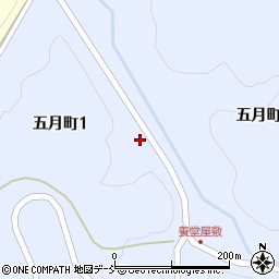 福島県二本松市五月町1丁目63周辺の地図