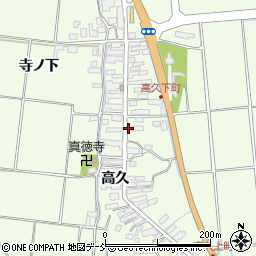 福島県会津若松市神指町大字高久高久周辺の地図