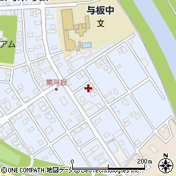 新潟県長岡市与板町東与板374周辺の地図
