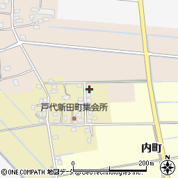 新潟県見附市戸代新田町194-4周辺の地図