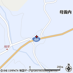 福島県二本松市西新殿柿平23周辺の地図