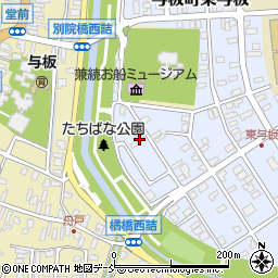新潟県長岡市与板町東与板238周辺の地図