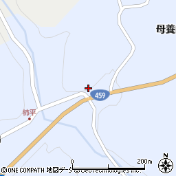 福島県二本松市西新殿柿平28周辺の地図