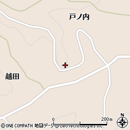 福島県二本松市成田戸ノ内121周辺の地図