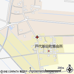 新潟県見附市戸代新田町670周辺の地図