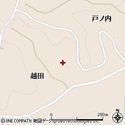 福島県二本松市成田戸ノ内113周辺の地図