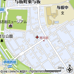 新潟県長岡市与板町東与板275-1周辺の地図