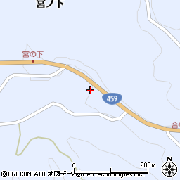 福島県二本松市西新殿312周辺の地図