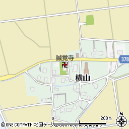 誠覚寺周辺の地図