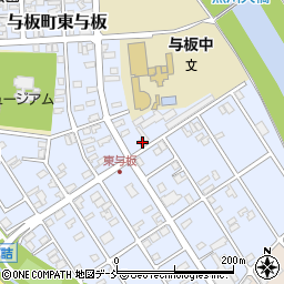 新潟県長岡市与板町東与板308-1周辺の地図