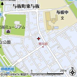 新潟県長岡市与板町東与板277-1周辺の地図
