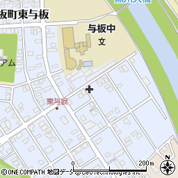 新潟県長岡市与板町東与板384周辺の地図