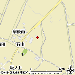 福島県会津若松市河東町八田石山戊周辺の地図