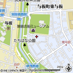 新潟県長岡市与板町東与板257周辺の地図