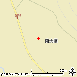 福島県郡山市熱海町石筵東大楢周辺の地図