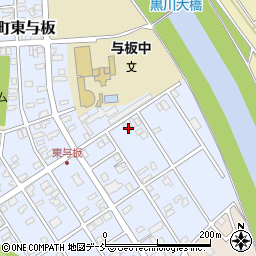 新潟県長岡市与板町東与板387-7周辺の地図