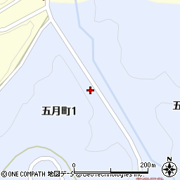 福島県二本松市五月町1丁目3周辺の地図