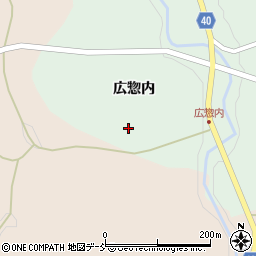 福島県二本松市小浜広惣内84周辺の地図