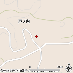 福島県二本松市成田戸ノ内135周辺の地図