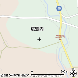 福島県二本松市小浜広惣内82周辺の地図