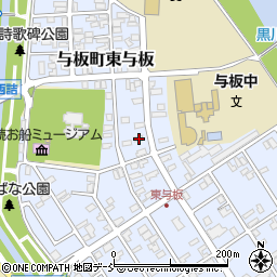 新潟県長岡市与板町東与板286-2周辺の地図