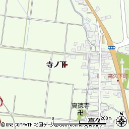 福島県会津若松市神指町大字高久寺ノ下127周辺の地図