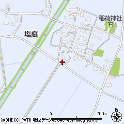 福島県会津若松市河東町金田村前甲周辺の地図
