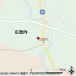 福島県二本松市小浜広惣内79周辺の地図