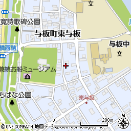 新潟県長岡市与板町東与板289周辺の地図